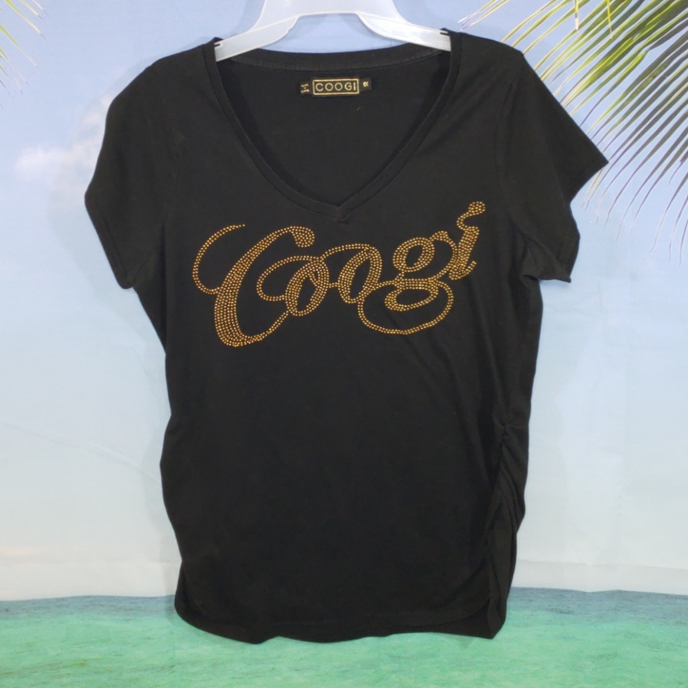 Coogi Women's Blouse Color Black Size 1X
